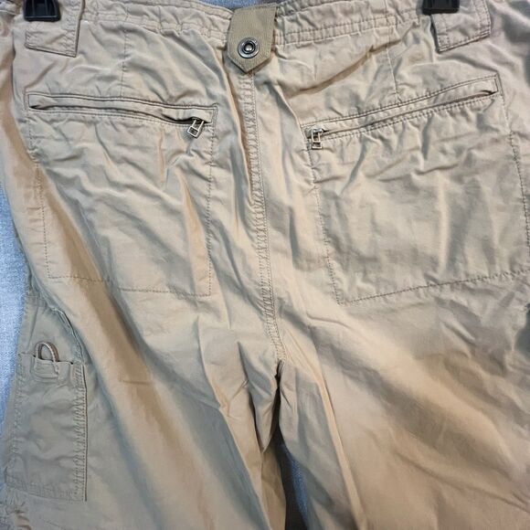 Sonoma Mens Cargo/Convertible Pants Sz.34x30/Khaki/Hiking/Outdoor/Nylon Blend - Picture 6 of 9